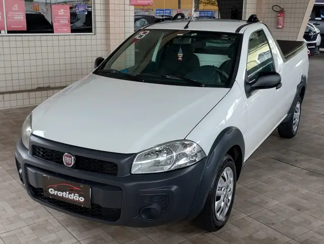 Carro Fiat Strada 2018 Hard Working 1.4 (Flex) (Cabine Simples)