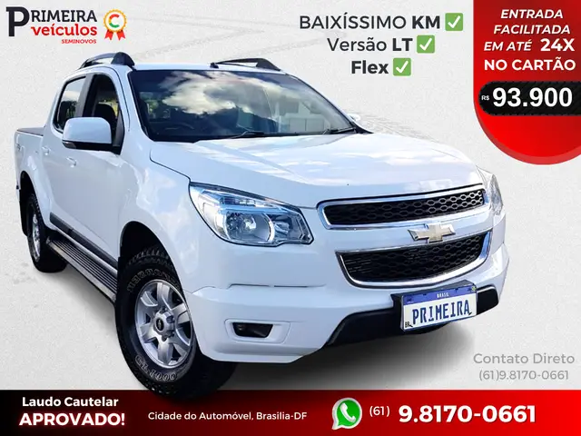Carro Chevrolet S10 Cabine Dupla 2014 S10 2.4 LT 4x2 (Cab Dupla) (Flex)