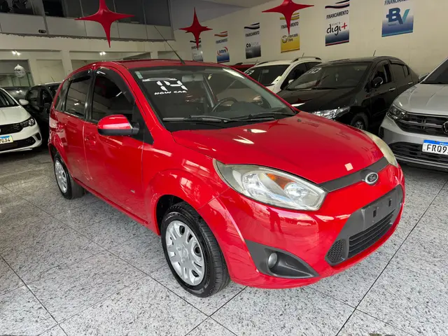 Carro Ford Fiesta Hatch 2014 SE 1.0 RoCam (Flex)
