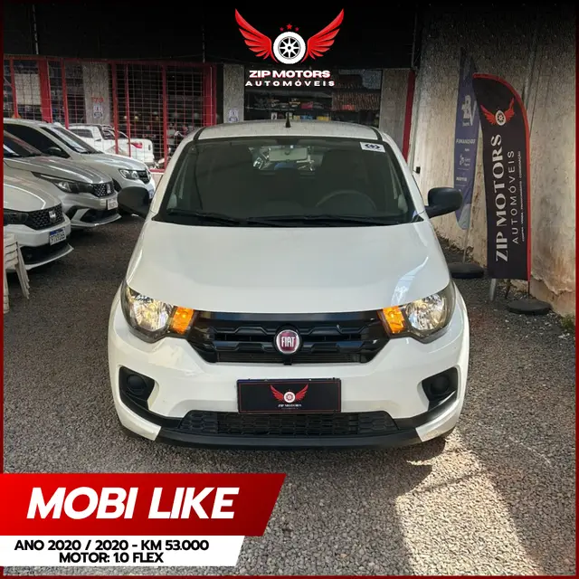 Carro Fiat Mobi 2020 Like 1.0