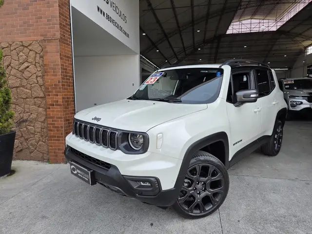 Carro Jeep Renegade 2023 Série S T270 1.3 Turbo 4x4 (com Teto Solar)