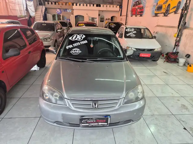 Carro Honda Civic 2003 Sedan LXL 1.7 16V (Aut)