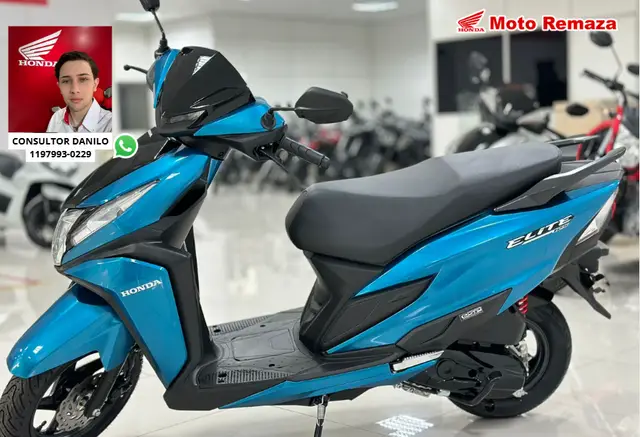Moto Honda Elite 125 2026 CBS