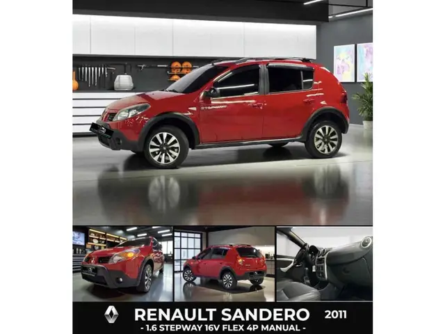 Carro Renault Sandero Stepway 2011 1.6 16V (Flex)