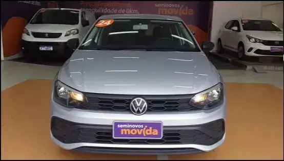 Carro Volkswagen Polo 2024 Track 1.0 Flex 12V 5p