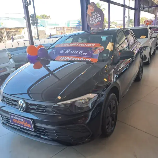 Carro Volkswagen Polo 2024 Track 1.0 Flex 12V 5p
