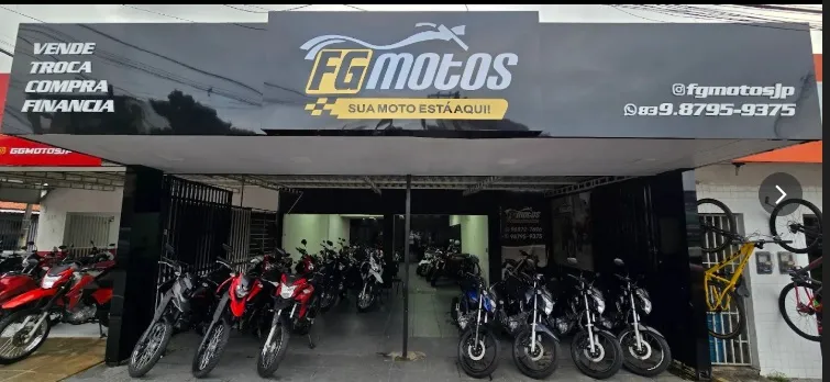 Fachada da loja Veículos à venda em FG MOTOS JOAO PESSOA - João Pessoa - PB