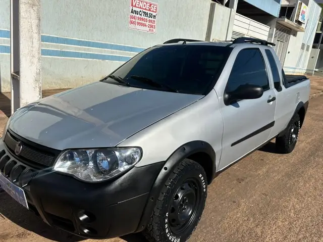 Carro Fiat Strada 2009 Fire 1.4 (Flex) (Cabine Estendida)