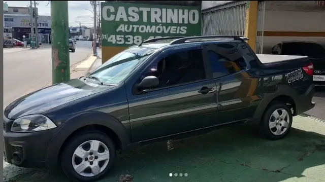 Carro Fiat Strada 2015 Working 1.4 (Flex) (Cabine Dupla)
