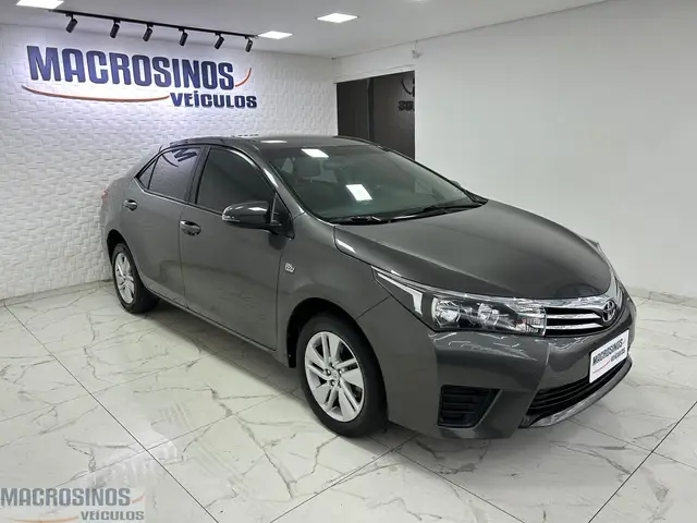 Carro Toyota Corolla 2015 Sedan 1.8 Dual VVT-i GLi (Flex)