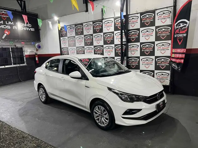 Carro Fiat Cronos 2020 1.3 Drive Firefly (Flex)