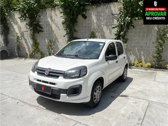 Carro Fiat Uno 2021 Attractive 1.0