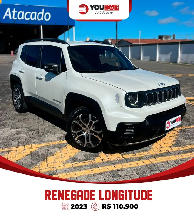 Carro Jeep Renegade 2023 Longitude T270 1.3 Turbo 4x2