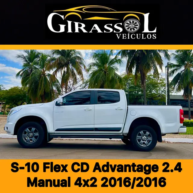 Carro Chevrolet S10 Cabine Dupla 2016 S10 2.4 Advantage (Cabine Dupla)