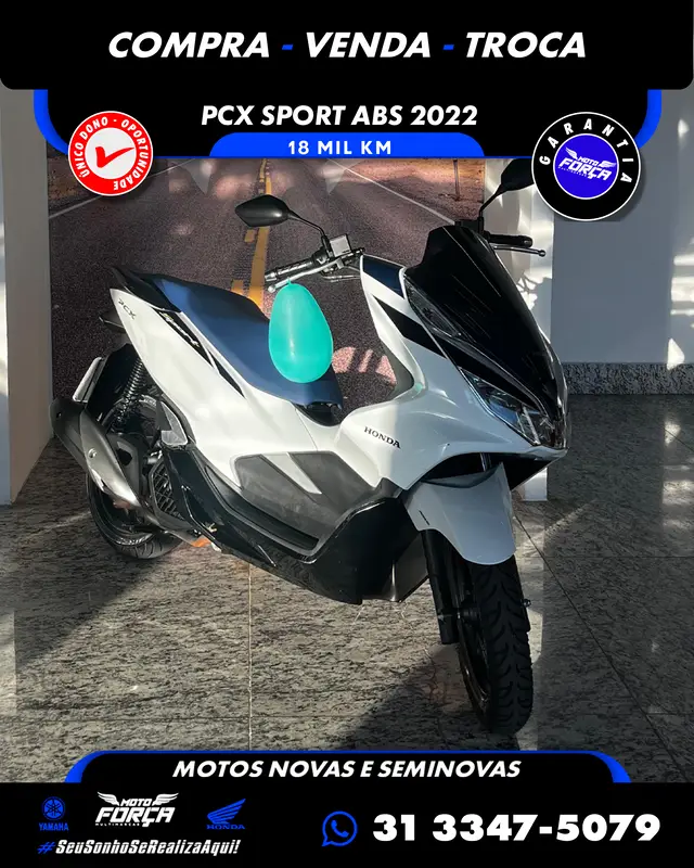 Moto Honda PCX 150 2022 Sport