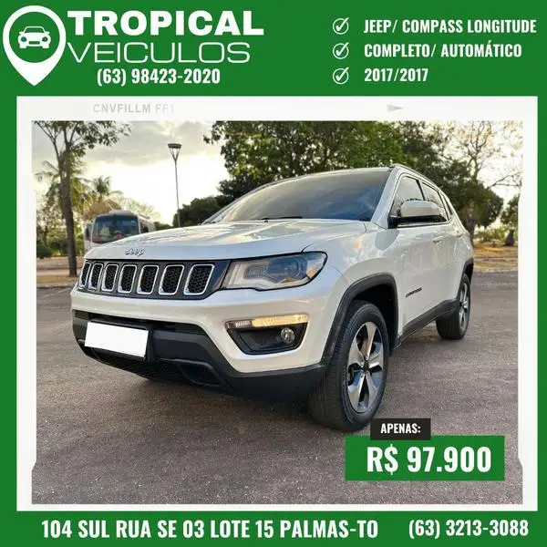 Carro Jeep Compass 2017 2.0 Limited (Aut) (Flex)