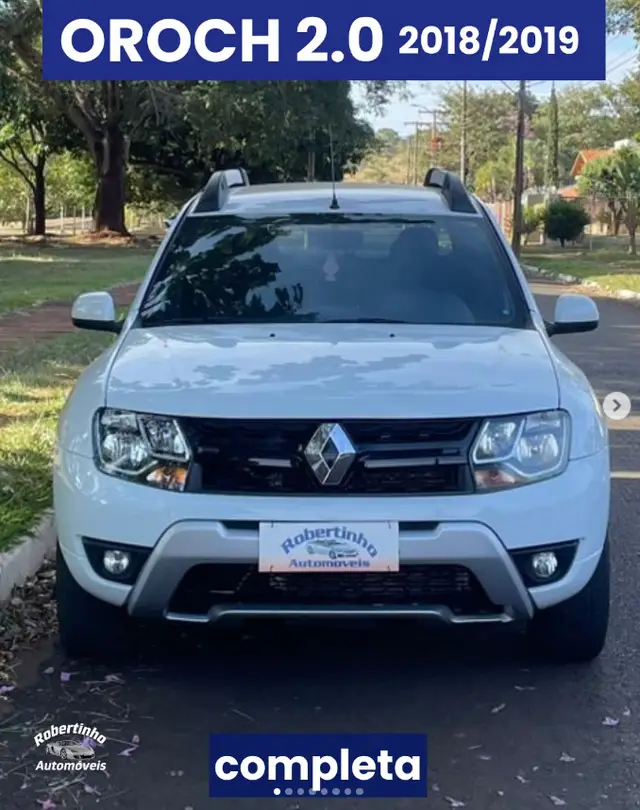 Carro Renault Duster Oroch 2019 2.0 16V Dynamique (Aut) (Flex)