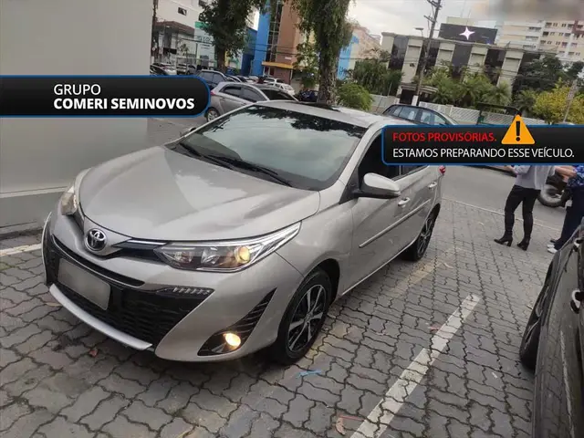Carro Toyota Yaris Sedan 2020 1.5 XLS Connect CVT (Flex)