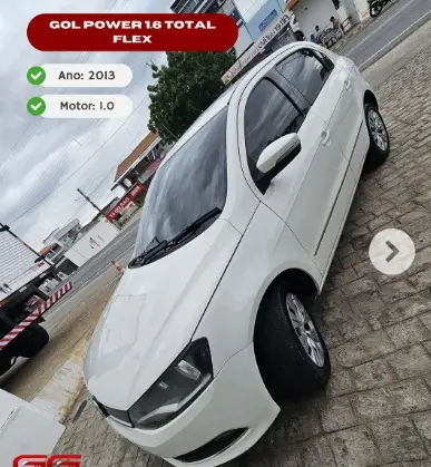 Carro Volkswagen Gol 2013 Novo  Power 1.6 (Flex)