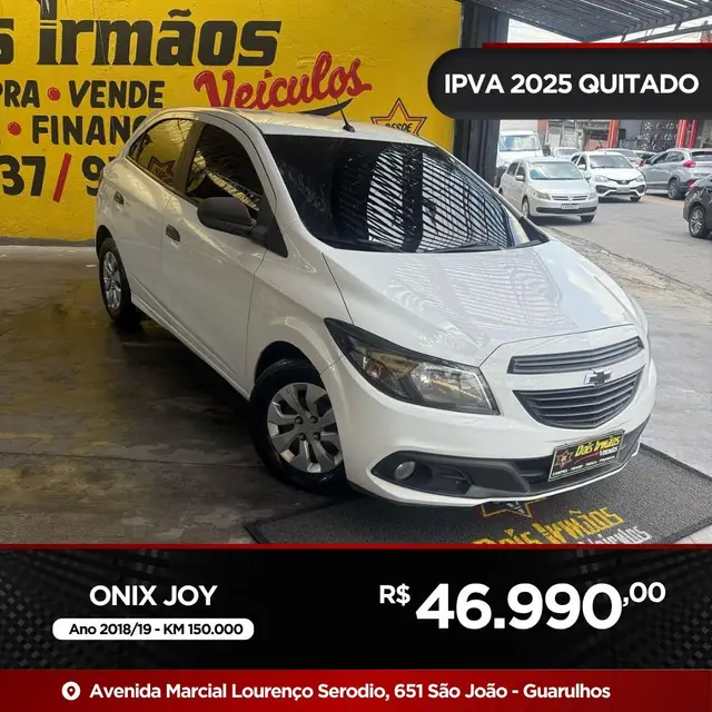 Carro Chevrolet Onix 2019 1.0 Joy SPE/4