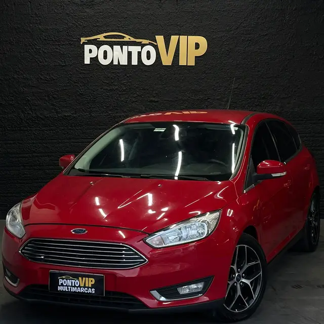 Carro Ford Focus Hatch 2016 Titanium Plus 2.0 PowerShift