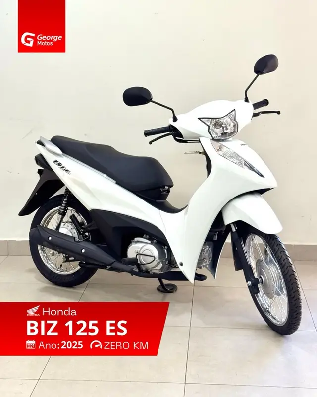 Moto Honda Biz 125 2025 ES