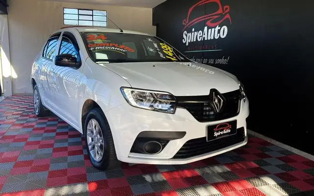 Carro Renault Logan 2024 Life 1.0