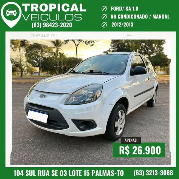Carro Ford Ka 2013 Ka 1.0 Fly (Flex)