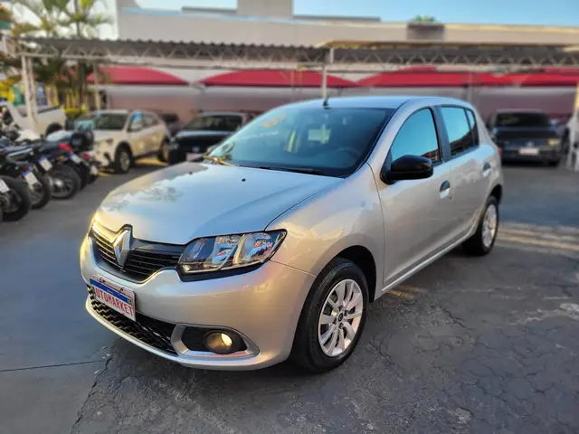 Carro Renault Sandero 2018 Authentique 1.0 12V SCe (Flex)