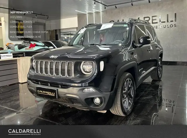 Carro Jeep Renegade 2021 Longitude 1.8 4x2 (Aut) (Flex)