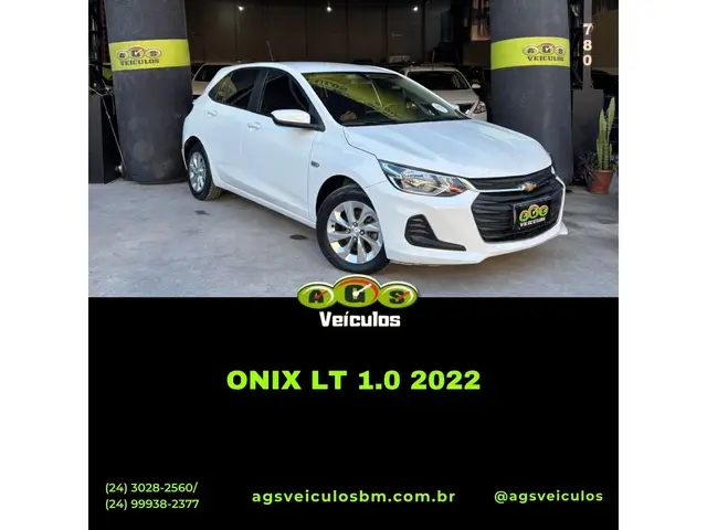 Carro Chevrolet Onix 2022 LT 1.0 (Flex)