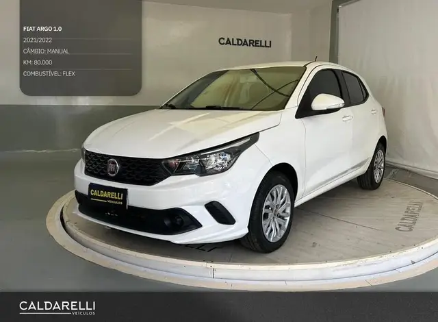 Carro Fiat Argo 2022 1.0