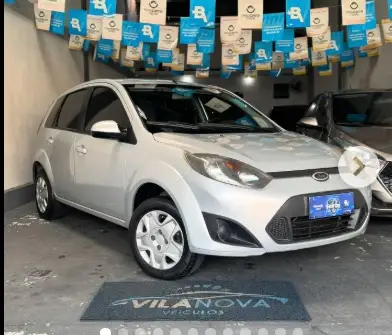 Carro Ford Fiesta Hatch 2013 Rocam 1.0 (Flex)
