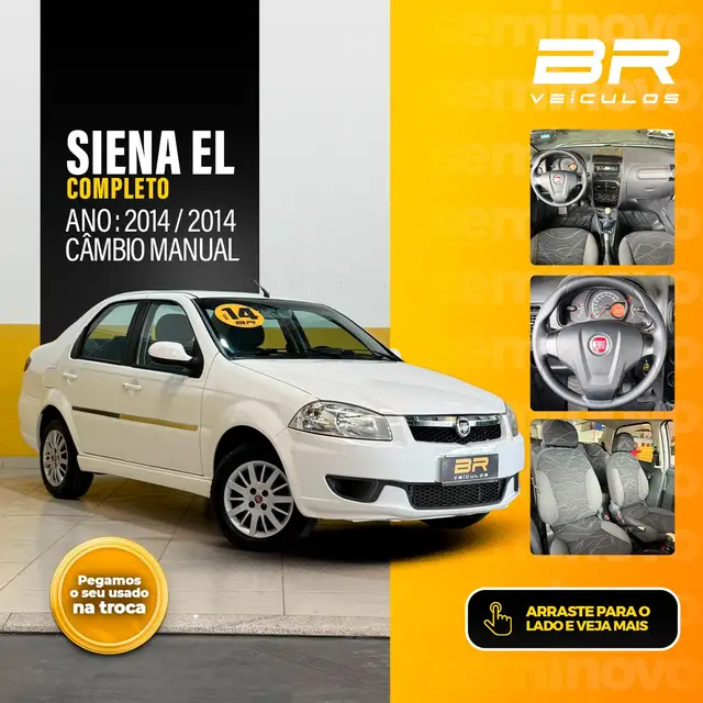 Carro Fiat Siena 2014 EL 1.4 8V (Flex)