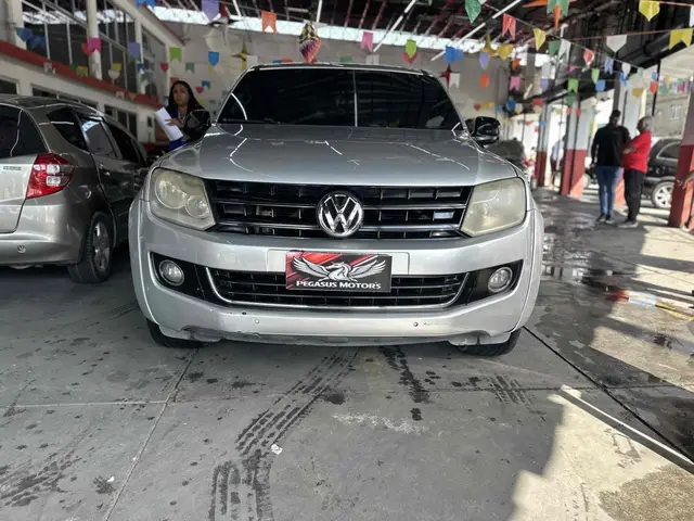 Carro Volkswagen Amarok 2014 2.0 CD 4x4 TDi Highline (Aut)