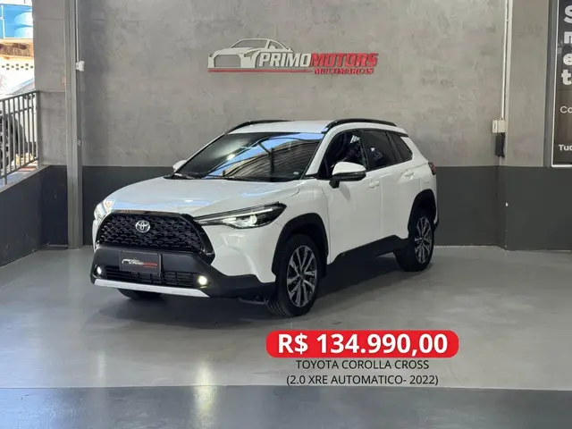 Carro Toyota Corolla Cross 2022 XRE 2.0 (flex) (Aut)