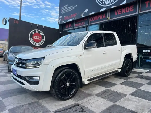 Carro Volkswagen Amarok 2017 2.0 CD 4x4 TDi Highline (Aut)