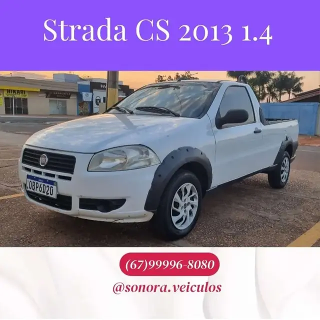 Carro Fiat Strada 2013 Working 1.4 (Flex)