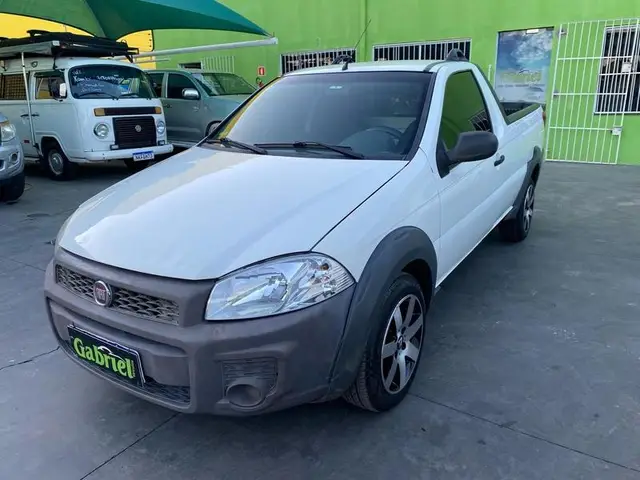 Carro Fiat Strada 2018 Hard Working 1.4 (Flex) (Cabine Simples)