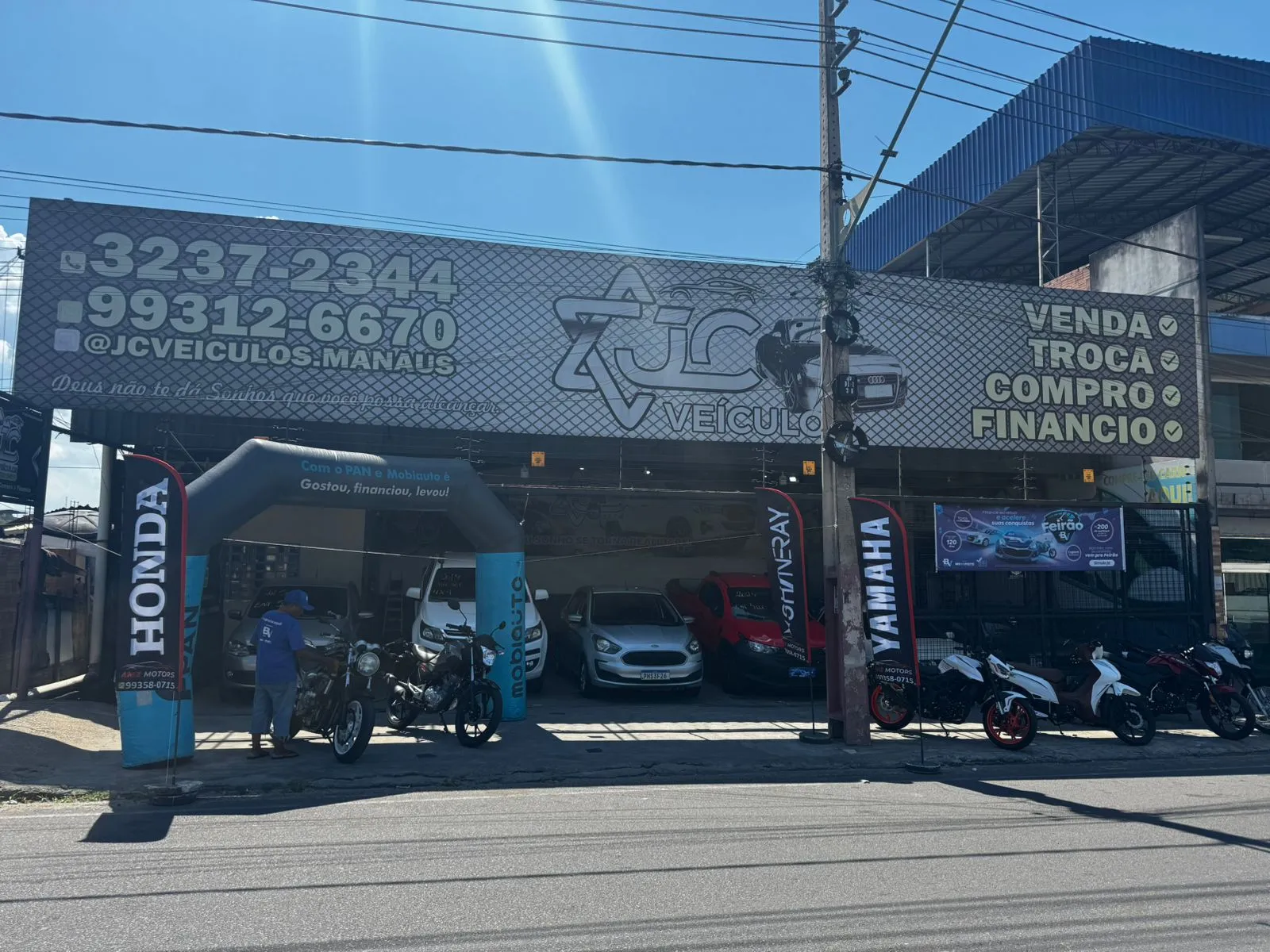 Fachada da loja JC MULTIMARCAS - Manaus - AM