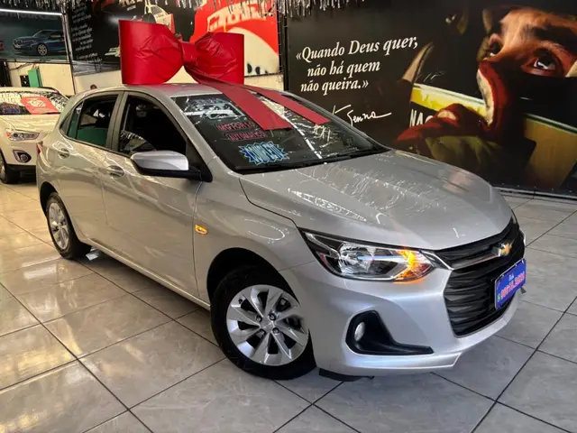 Carro Chevrolet Onix 2021 LT 1.0 Turbo (Flex) (Aut)