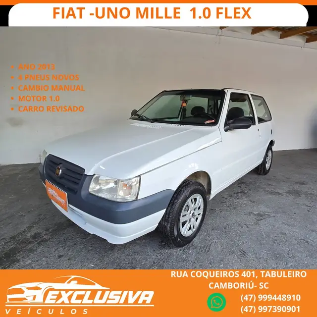 Carro Fiat Uno 2013 Vivace Celeb. 1.0 8V (Flex) 2p