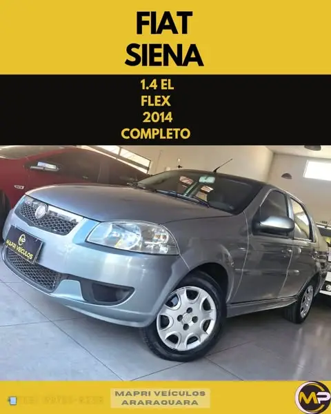 Carro Fiat Siena 2014 EL 1.4 8V (Flex)