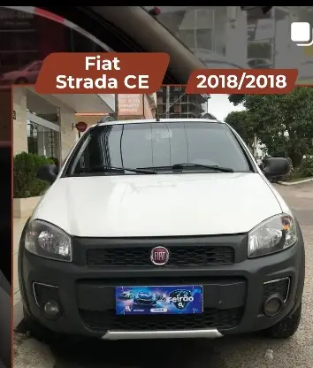 Carro Fiat Strada 2018 Hard Working 1.4 (Flex) (Cabine Estendida)