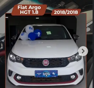 Carro Fiat Argo 2018 HGT 1.8 E.Torq (Flex)