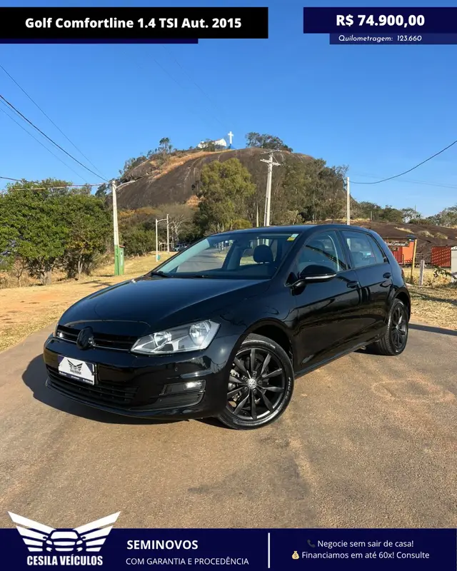 Carro Volkswagen Golf 2015 Comfortline 1.4 TSi