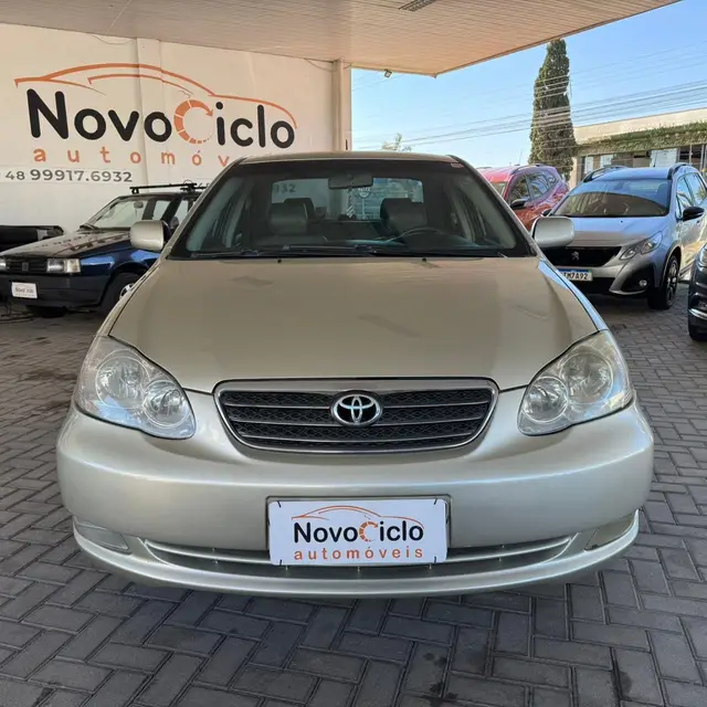 Carro Toyota Corolla 2005 Sedan XEi 1.8 16V (nova série) (aut)