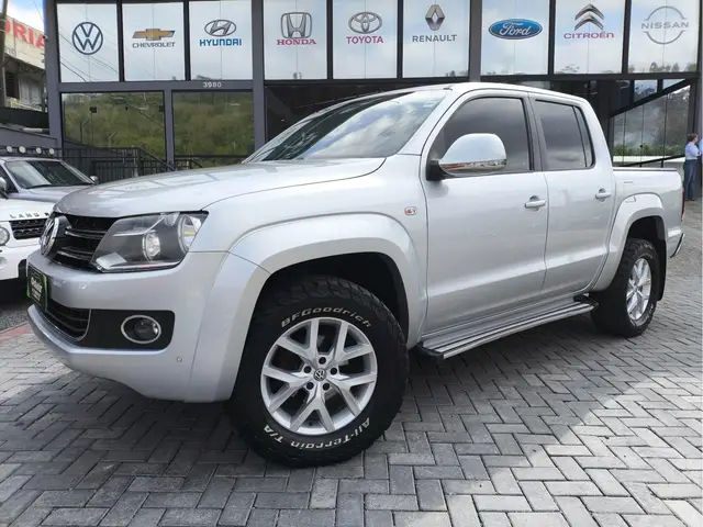 Carro Volkswagen Amarok 2016 2.0 CD 4x4 TDi Highline (Aut)
