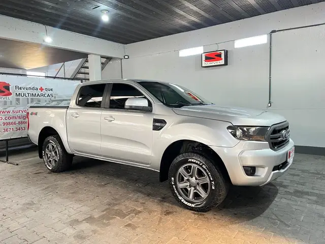Carro Ford Ranger Cabine Dupla 2022 XLS 2.2 Turbodiesel 4x4 (Aut)