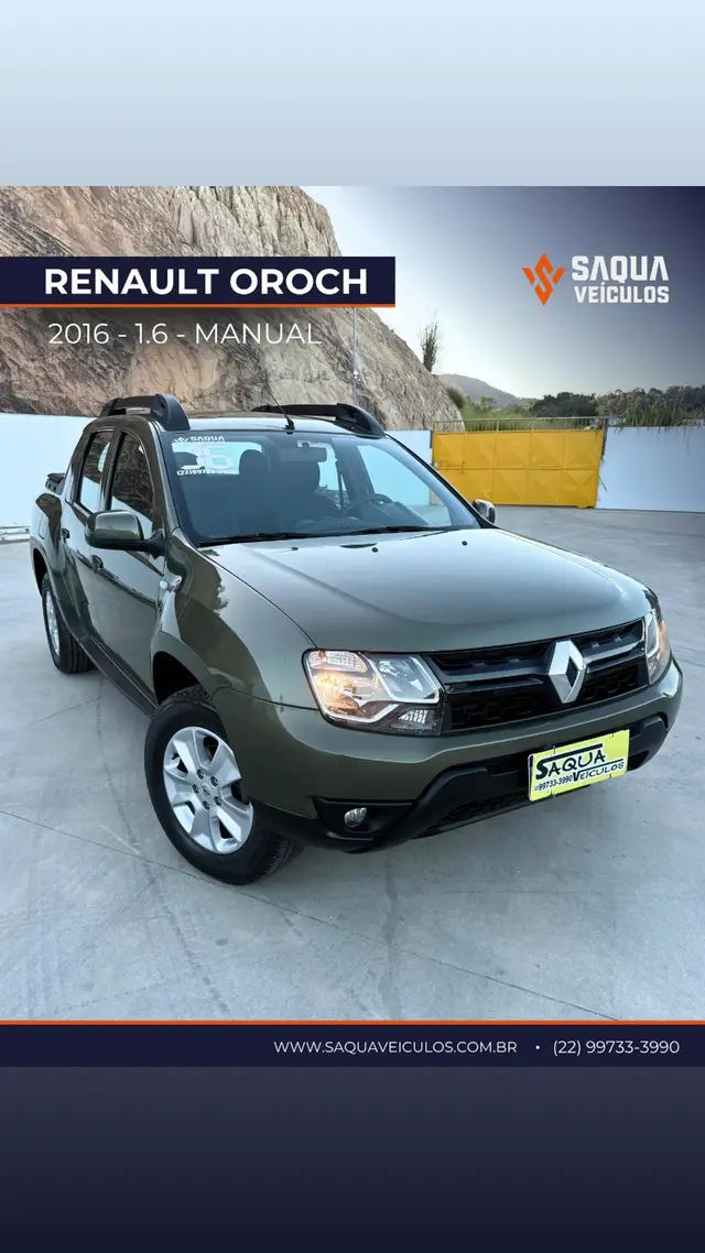 Carro Renault Duster Oroch 2016 1.6 16V SCe Expression (Flex)